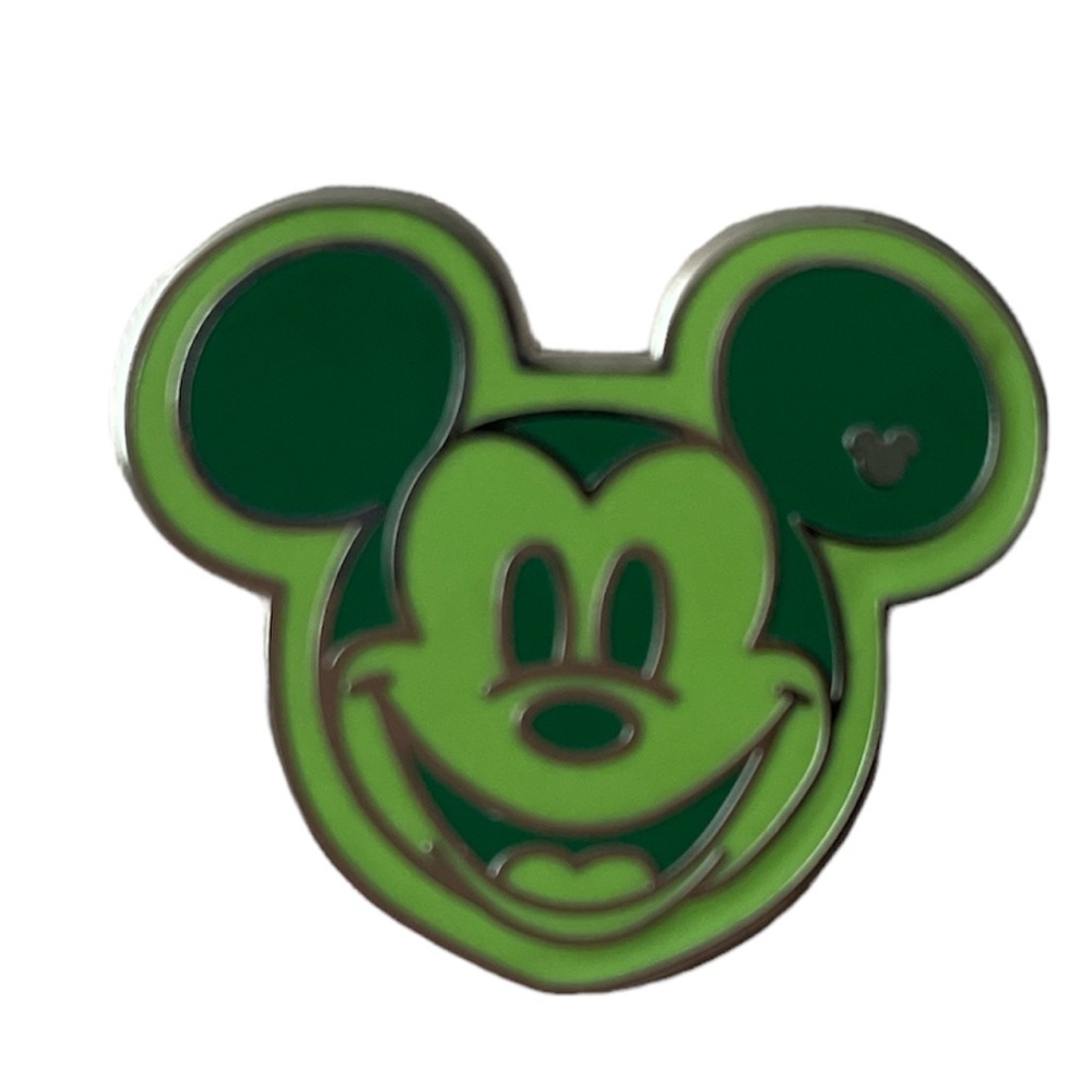 Disney Trading Pins Hidden Mickey Series III Colorful Mickeys Green Mickey Pin